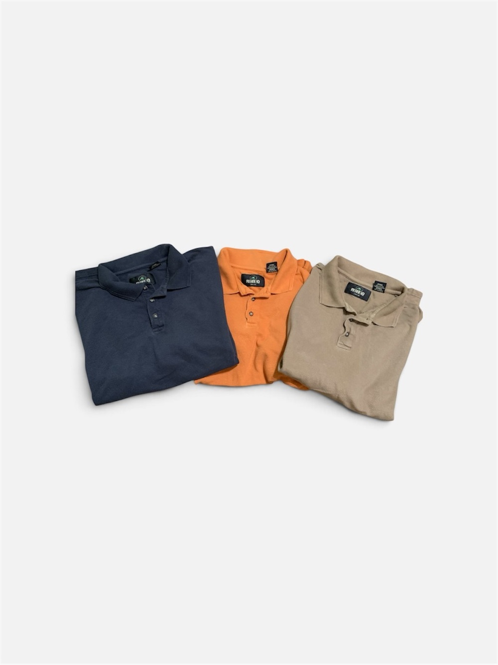 RedHead Men’s Polo Pack - Navy, Orange, Khaki Large